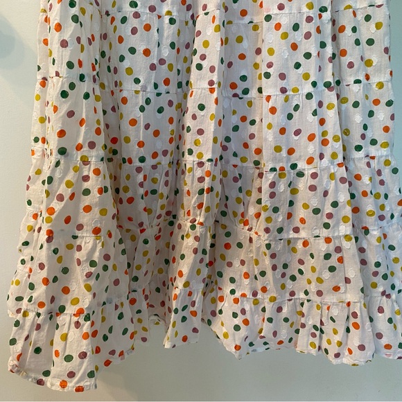 RIXO Eliza Pollen Spot Embroidery Dress Size 8 - Picture 6 of 12